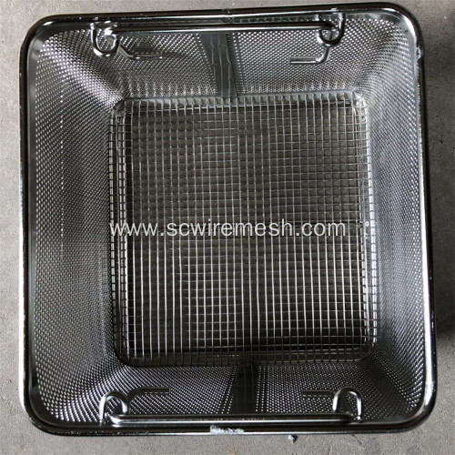 Medical Perforated Metal Plate Basket